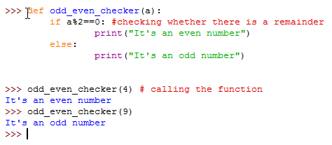 python function